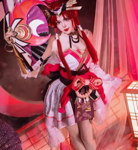 【超远预售】不知火舞绯月行cosm码，造型...