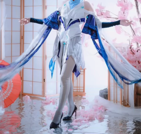 貂蝉猫影幻舞cos全套，小鸟家，L码，鞋子...