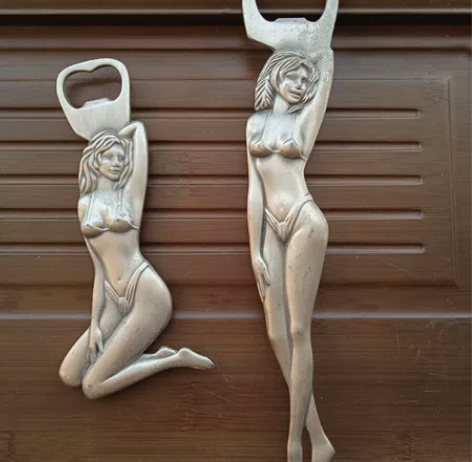 【开瓶器】工艺品个性开瓶器锌合金创意美女性...