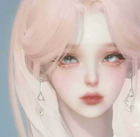 欧气太华｜欧气太华捏脸｜粉发逆水寒手游捏脸...