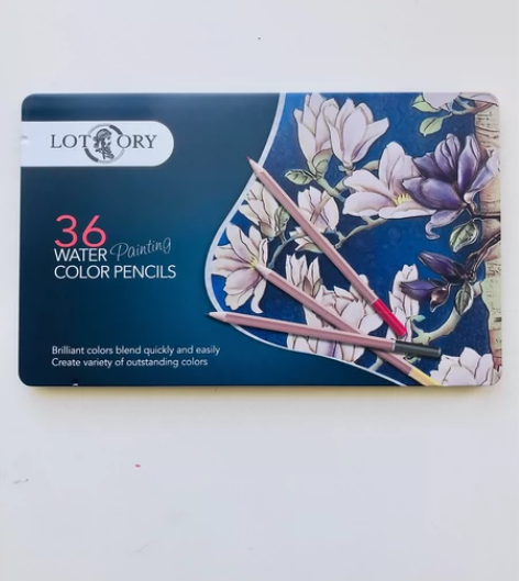 全新正品|老人头彩铅36色铁盒水溶 全新正...