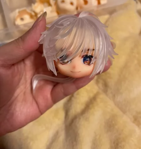 新世界狂欢,布儡。粘土头,ob11。透明头...