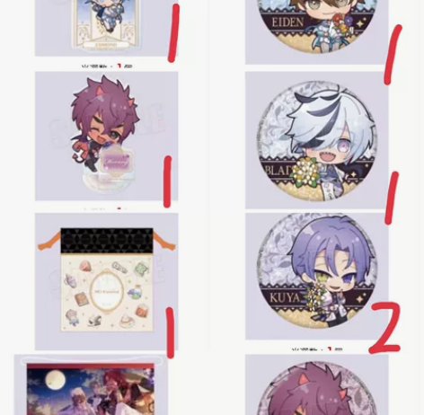 新世界狂欢一番赏 只剩墨菲和c啦 墨菲立牌...