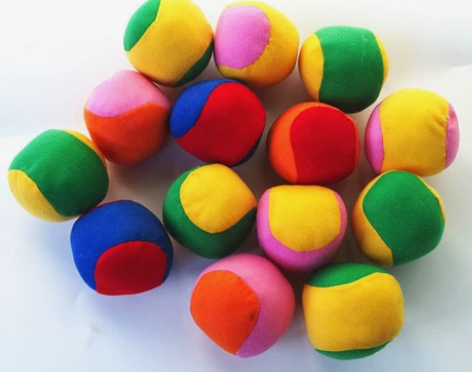 粘靶球粘粑拍小布球户外健身运动幼儿园丢沙包...