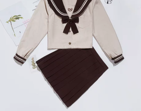 白泽日式JK制服女高中生校服cosplay...