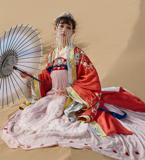 正品汉服出租十三余小豆蔻儿[鹿王梵音]广袖...