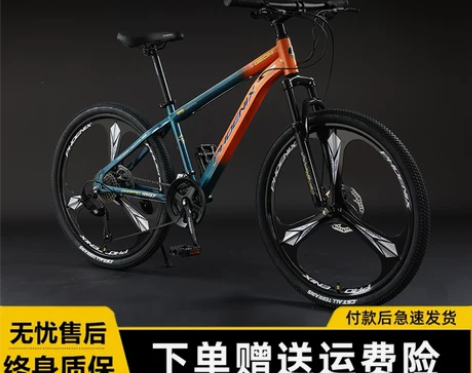 凤凰自行车 上海牌24速成人山地男女学生变