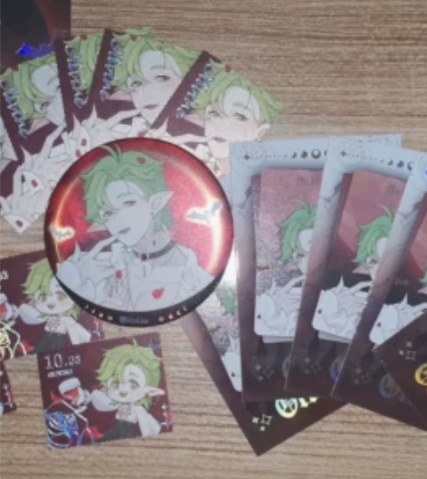 【新世界狂欢】奥利文万圣节吸血鬼同人周边浮...