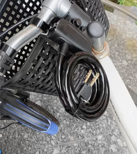 山地自行车锁单车防盗头盔锁电动电瓶车软儿童...