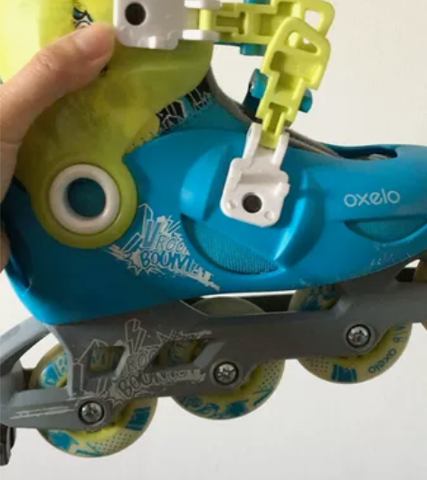 迪卡侬儿童溜冰鞋初学者轮滑鞋play5 直...