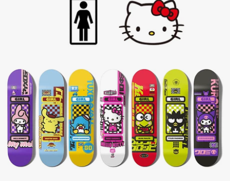 55滑板店 正品GIRL专业滑板板面  三...