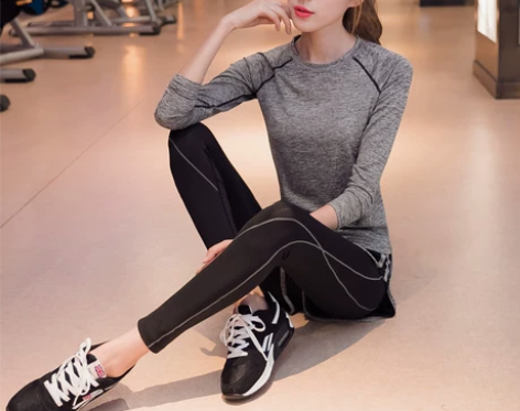 瑜伽服套装女2023新款高级女式健身服春款...