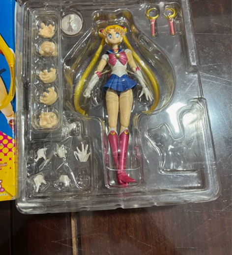 美少女战士手办 水冰月初代 万代正品 新出...