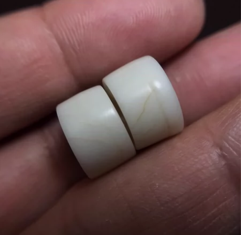 藏传小元素.清代玛尼珠.塞璐璐 嘎嘎配珠隔...