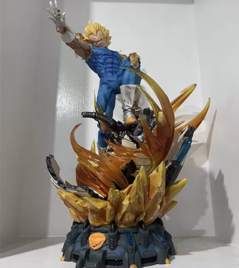 七龙珠手办LS贝吉特GK孙悟空贝吉塔三头雕...