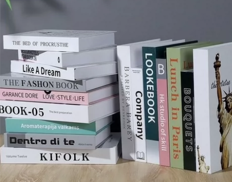 【限时25元10本特价】简约假书装饰书仿真...