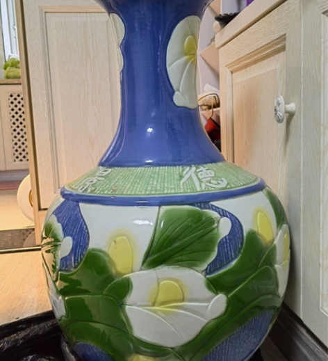 景德镇 大花瓶 完好无损 不退不换 自取 ...