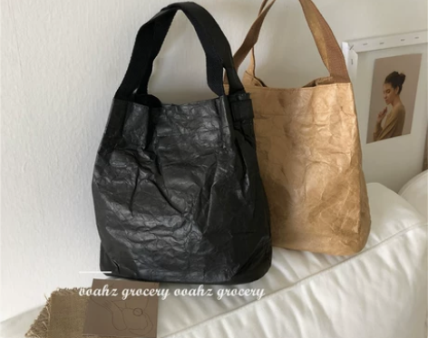 ooahz 不容错过~水洗牛皮纸自然褶皱 ...