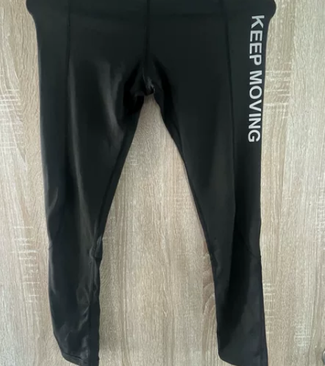 儿童秋冬羽毛球打底紧身裤保暖训练健身运动篮...