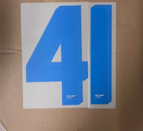 2324阿森纳客场杯赛字赖斯 印字 90/...