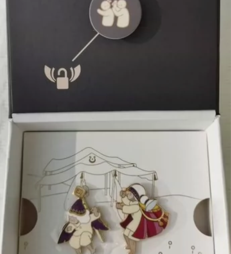 光遇打闹徽章现货 全新三服未绑定 nfc可...