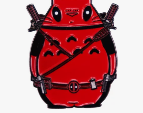 胸针死侍龙猫徽章日漫漫威配件创意金属ins...