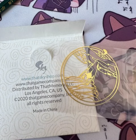 光遇周边，一周年绝版书签纪念  可以买来收...