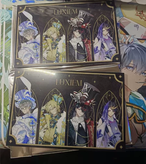 次元啵板糖Luxiem联动满赠正比 有两张...