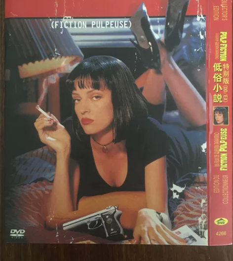 《低俗小说》DVD，奥斯卡获奖名片，名字比...