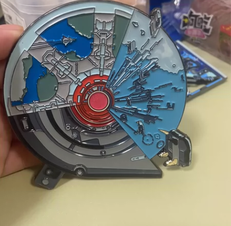 流浪地球金属徽章周边 标价非实价，稍后贴明...