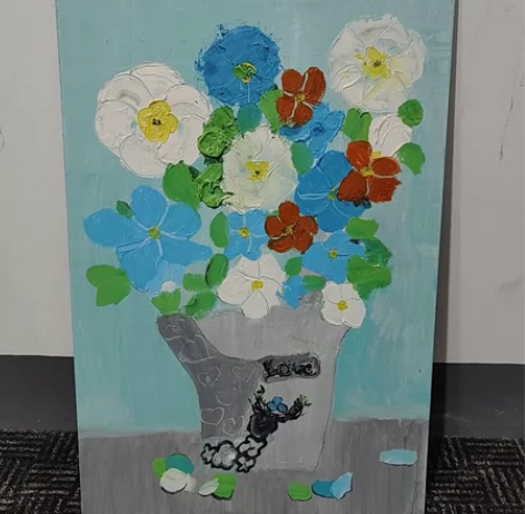 diy数字油画油彩画客厅卧室风景抽象人物花...