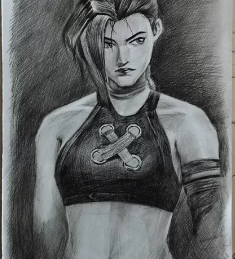 代画素描（静物头像石膏像） 彩铅（人物 动...