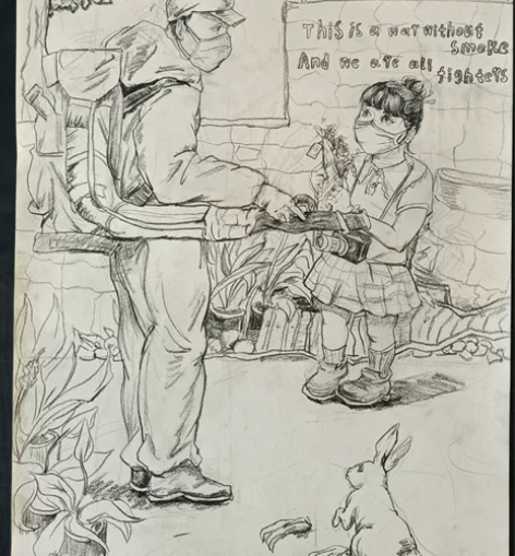 约稿 代画 ！来图定制，速写，手绘人物肖像...