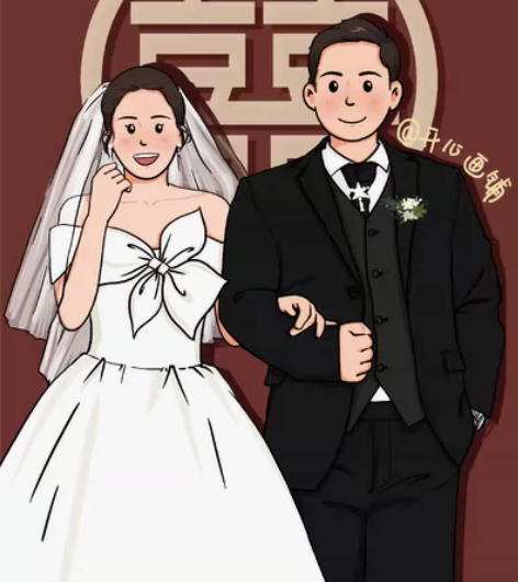 豆豆眼 手绘头像 手绘q版头像 情侣头像 ...