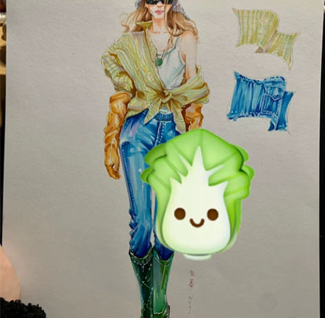 代画服装效果图 款式图 线稿（手绘 手绘 ...