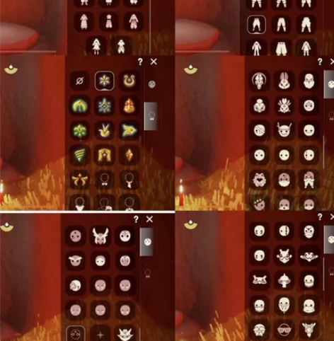 光遇安卓官服，武士裤，全图毕业号，两季节项...