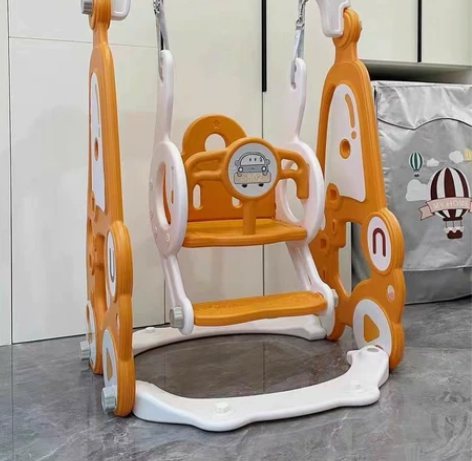 方熊秋千室内儿童吊椅3挡高度可调节高度适合...