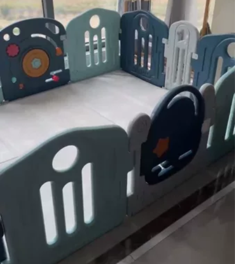 贝易宝宝游戏围栏儿童地上防护栏婴儿室内客厅...