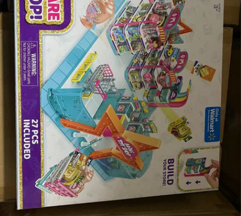 zuru 迷你玩具超市场景盒装   106...