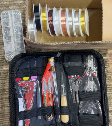 DIY手工饰品工具套装  手链项链耳环配件...