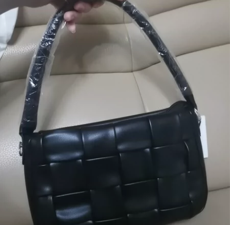 全新黑色手提编织小包 #保值包包大集合 #...