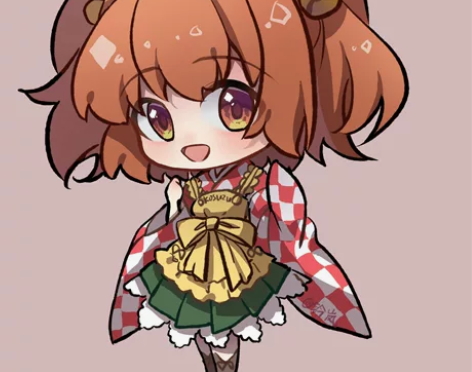 定制全身qq人 约稿 手绘 可爱 萌萌 日...