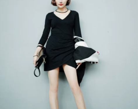 [转卖]BEARUN独家定制 V领不规则下...