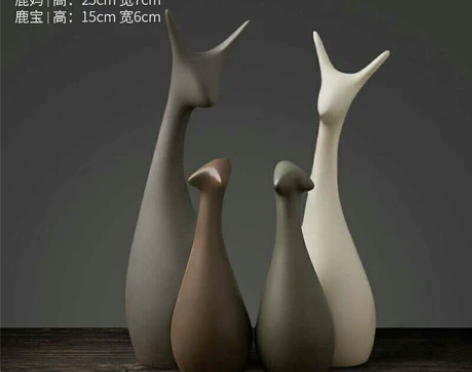 清仓 北欧现代酒柜装饰品摆件客厅房间电视柜...