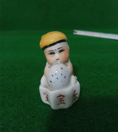 瓷塑 微型瓷塑，少见，80～80年代，品如图
