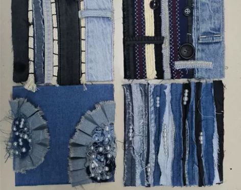 主题服装设计 面料再造 面料改造 面料二次...