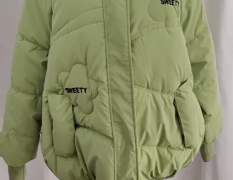 连帽棉服 竹青色 均码 全新 159元 [...