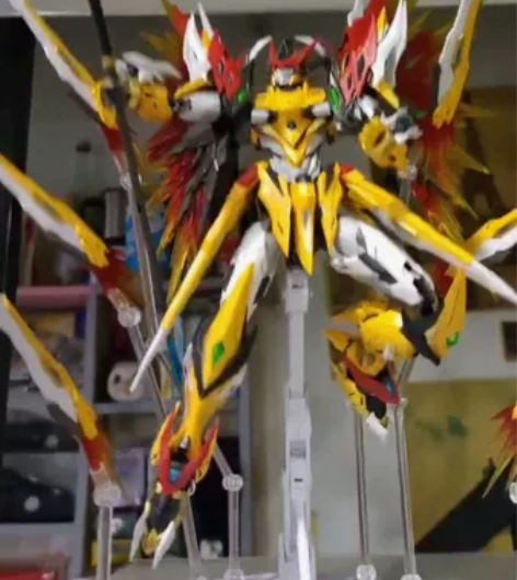 魔动核白起，拼装完成，现货，精修水口，大量...