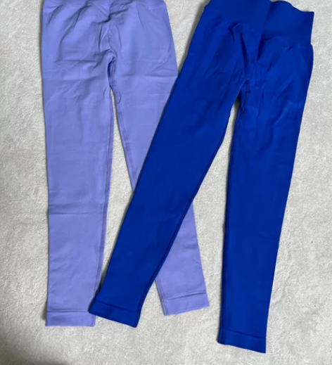 高腰瑜伽裤 高级感健身裤 外贸出口原单 锦...