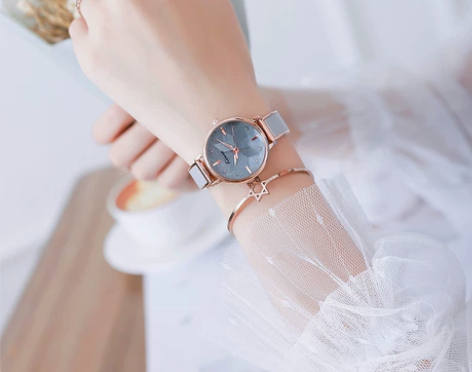 金米欧kimio简约女士手镯手链手表超火i...